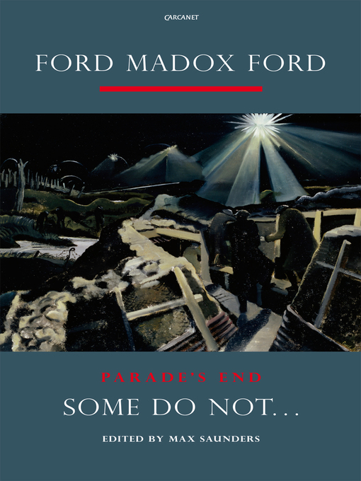 Title details for Parade's End Volume I by Ford Madox Ford - Available